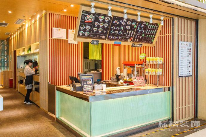 布蘭諾奶茶門店裝修奶茶店裝修公司怎樣選？